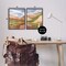 Stupell Industries Arizona Outlook Western Canyon 2pc Framed Giclee Set By Victoria Barnes